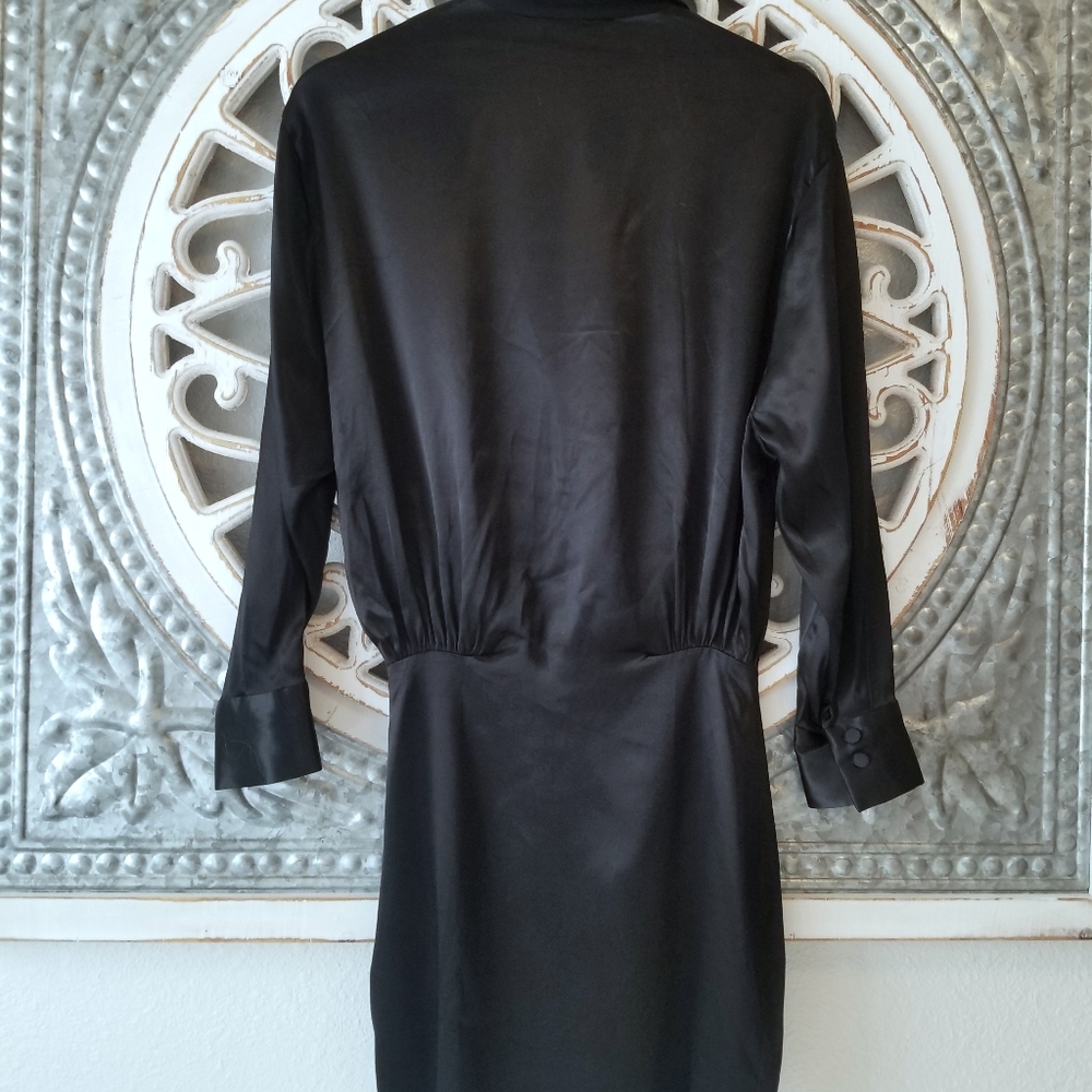 》》 Sold | Zara Satin Effect Dress - Picture 12 of 16